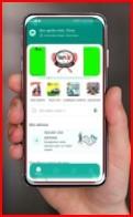 Appli telia dans une main