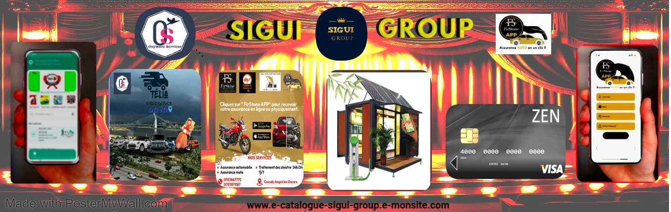 Banniere sigui group site web